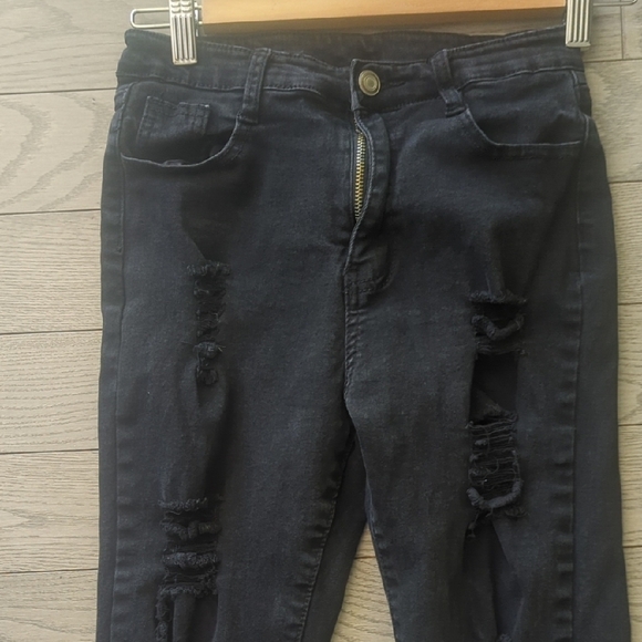 Forever 21 Blue Skinny Jeans Vibrant Style - Picture 8 of 8